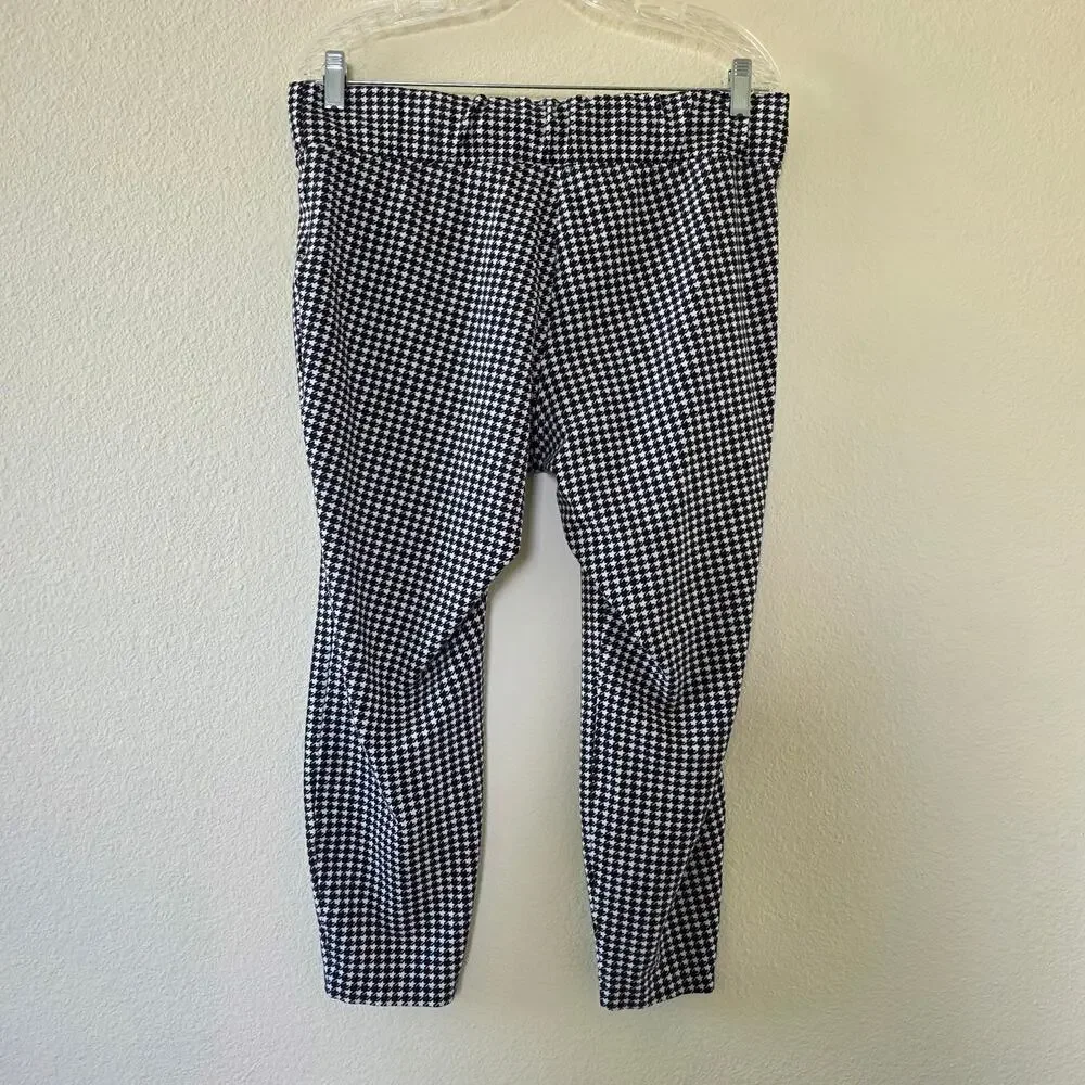 Old Navy Stevie Pull On Houndstooth Pants Womens 1X Plus Stretch Skinny Career - Picture 5 of 11